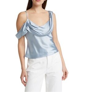 Reformation Ronda Silk Top
